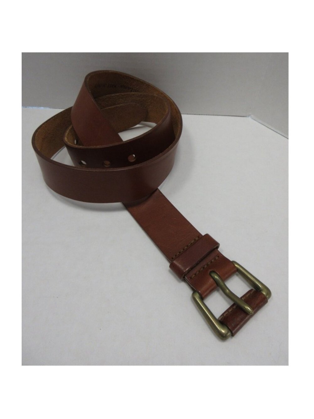 Polo Ralph Lauren Belt 40 Leather Classic Pony Logo Made in Italy